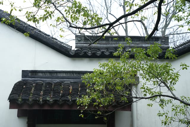 虎跑 · 粉墙黛瓦